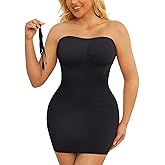 Rosemary Kiss Strapless Shapewear Slip for Women Tummy Control Slimming Seamless Full Body Shaper Under Dresses