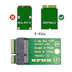 cablecc NGFF E-Key A+E Key Male to Female 22x30mm