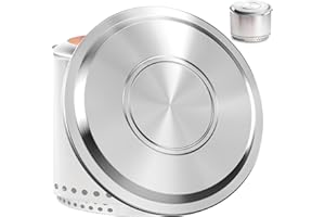 Lidereja Fire Pit Lid for Solo Stove Yukon, 27 Inch Stainless Steel Cover for Solo Stove Yukon smokeless firepit- Weather-Resistant Solo Stove Accessories for Protection and Tabletop Use