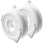 Side Winder Mini and Max Headphone, Earbud and Charging Cable Winder and Organizer Perfect for Wrapping Earbuds and Cords for Travel and Organization 2-Pack (White, Max)