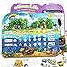 aGreatLife Magnetic Responsibility Chart: Best Customizable Chore Chart for Multiple Kids - with Fun Chore Magnets and Reward Tokens