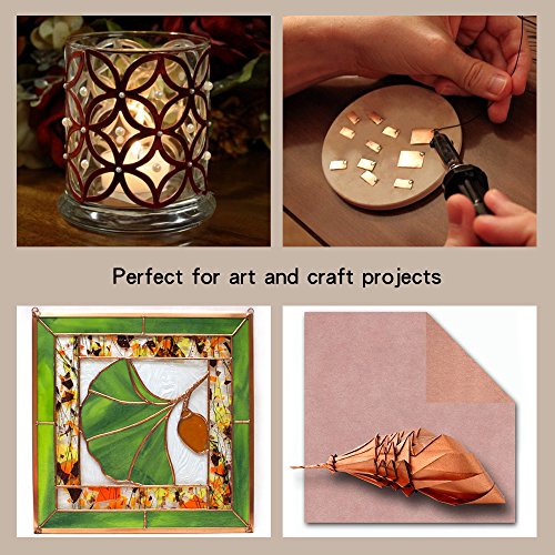 Copper Foil Tape with Conductive Adhesive for EMI Shielding Slug Repellent Paper Circuits Electrical Repairs Grounding Guitar Crafts (2inch X 33ft) - Thumbnail 4