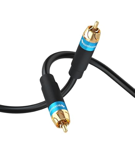 Amazon.com: AudioQuest 20m Black Lab RCA Low-Frequency Subwoofer