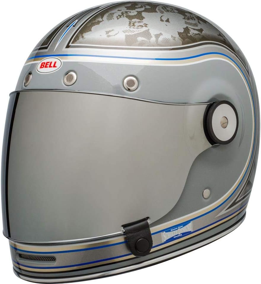 Bell Helmet Bullitt Se Schultz Century Silver
