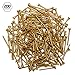 IZZO Golf Wood Golf Tees, 1.75 Inch, Gold (Pack of 200)