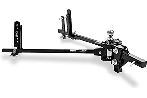 Fastway e2 2-Point Sway Control Trunnion Hitch, 92-00-1000, 10,000 Lbs Trailer Weight Rating, 1,000 Lbs Tongue Weight Rating, Weight Distribution Kit Includes Standard Hitch Shank, Ball NOT Included