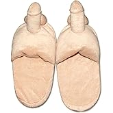 Funny Couples Plush Slipper Novelty Gag Gift, Indoor Flat Winter Furry Slippers for Women Men Shoes Anti Slip Soft Cute House Slippers