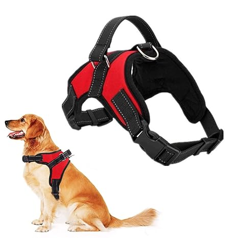 RCruning-EU Pet Dog Harness No Pull Adjustable Pet Walking Harness Dog Body Vest Comfort Control for Dogs in Walking Training