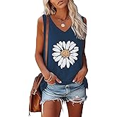 Womens Tank Tops Sleeveless Yoga Shirts Summer Tops Loose Fit Running Athletic Shirts