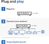 Linksys LGS308 Managed 8-Port Gigabit Ethernet Switch 2 SFP Uplinks view 6