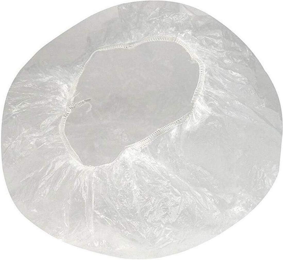 Shower Cap, Disposable Transparent Shower Cap Elastic Shower Cap 100PCS Amazon.co.uk Beauty