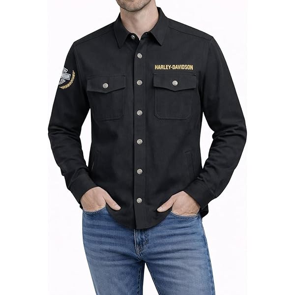Chemisier Harley-Davidson Rockers – Femme – Noir – S-3XL – Polyester
