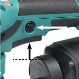 Makita BO5041/1 110V Random Orbit Sander Blue Small 2Finger Trigger view 5