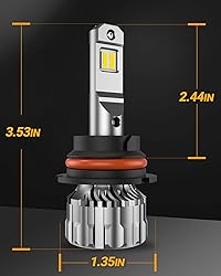 SEALIGHT 9004 Bulbs 38000LM Brighter, 6500K Xeon