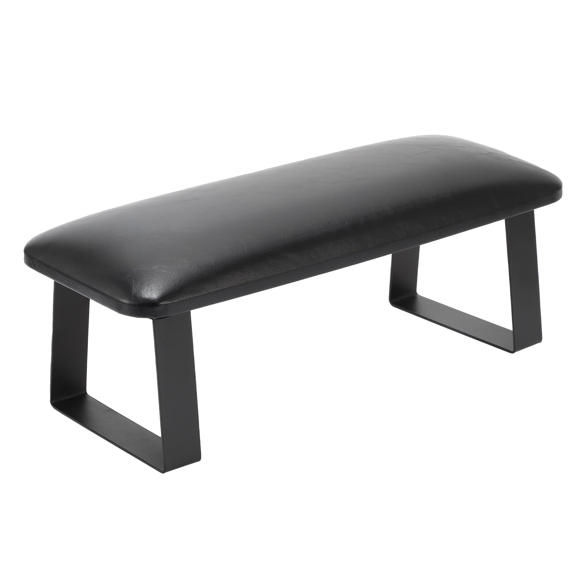 VOCOSTE Arm Rest for Nails Tech, Non-Slip with Detachable Brackets, Black