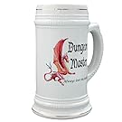 CafePress - Dungeon Master-Stein - Beer Stein, 22 oz. Ceramic Beer Mug with Gold Trim