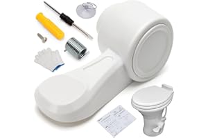 Xastro Upgraded RV Toilet Flush Pedal Replacement for Dometic 300/310/320/321 Foot Pedal Repair Complete Kit for Dometic RV/Camper Toilets