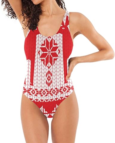 christmas bathing suit