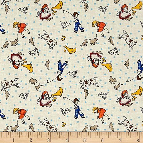 Marcus Brothers Judie Rothermel Aunt Grace Basket Of Scraps White Fabric By The Yard