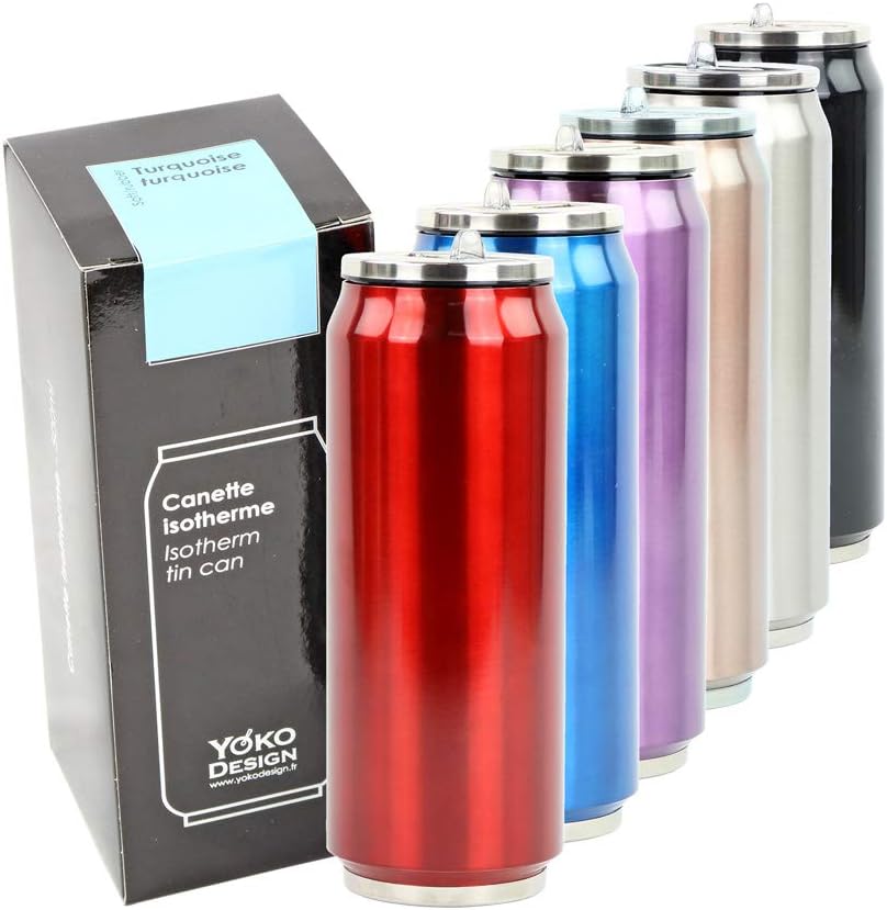 YOKO DESIGNIsothermal Can 19 cm Rouge Métallisé