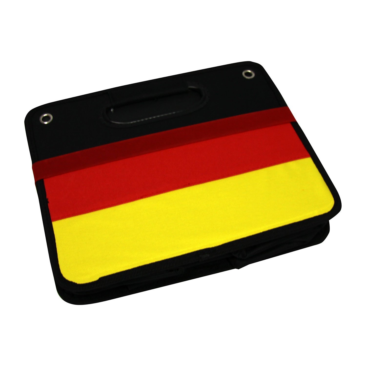 Bolsa para maletero de poliéster con base estable organizador plegable de coche CB