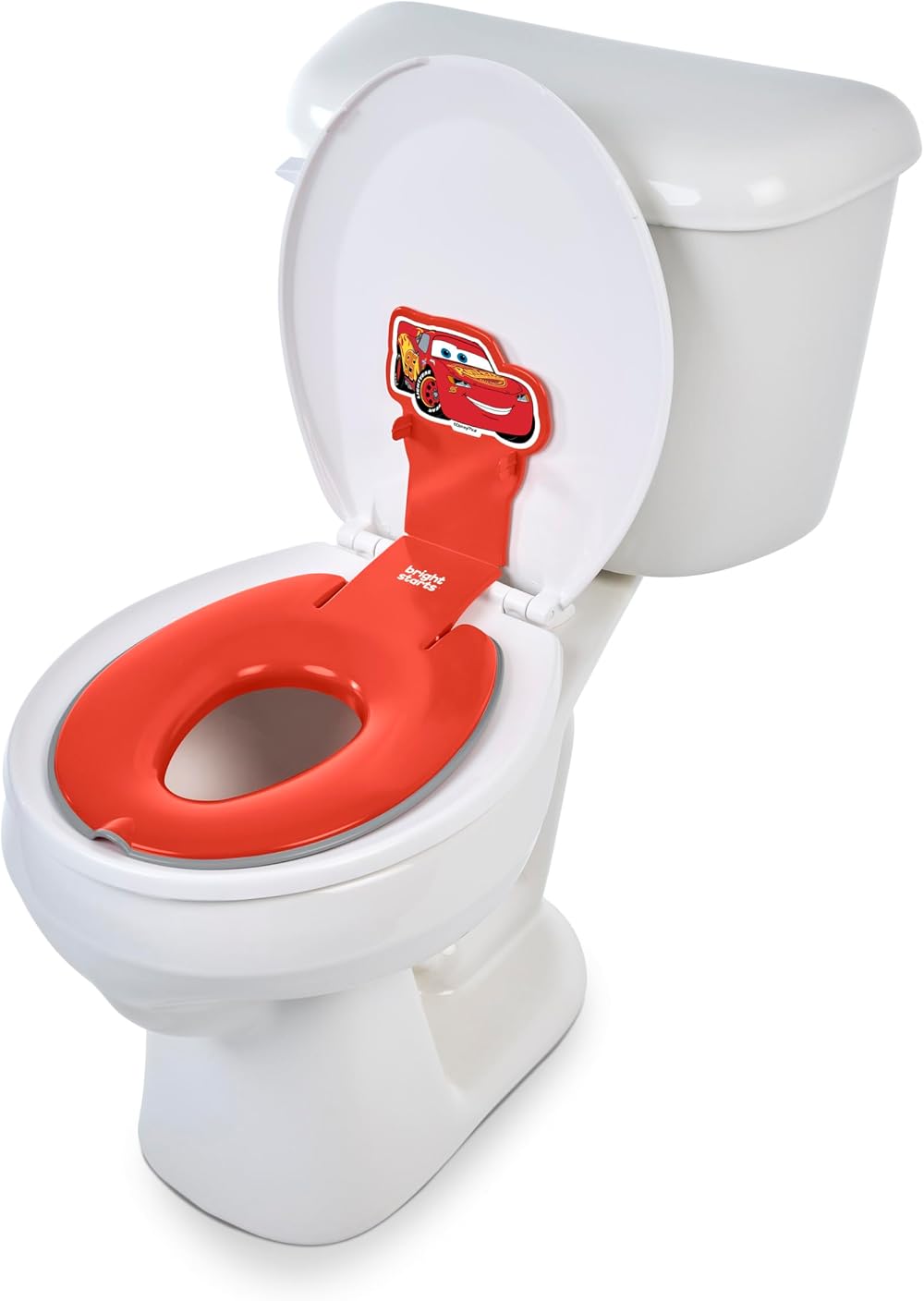 Bright Starts Disney Baby Cars Lightning McQueen Flip & Sit Potty Seat