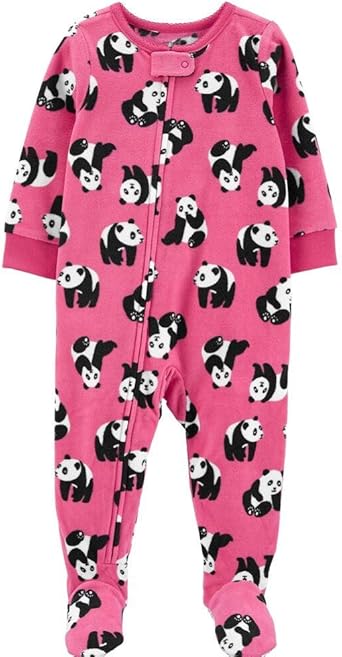 12 month footed pajamas girl