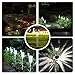 SURSUNNY Solar Lights Outdoor [16pack]- Solar Powered Pathway Lights Outdoor- Bright White -Waterproof Outdoor Landscape Lighting For Lawn/Patio/Yard/Walkway/Driveway (Stainless Steel)
