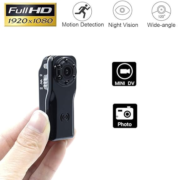 Hidden Spy Camera Mini DV Camcorder Motion Detection Amazon.co.uk