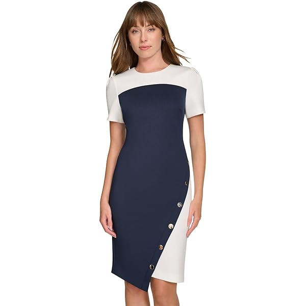 Tommy Hilfiger Women's Long Sleeve Keyhole Neck Chiffon Hi-Lo Midi Dress, Black/Pearl, 2 at Amazon Women's Clothing store Tommy Hilfiger Women's Long Sleeve Keyhole Neck Chiffon Hi-Lo Midi Dress, Black/Pearl, 2 at Amazon Women's Clothing store