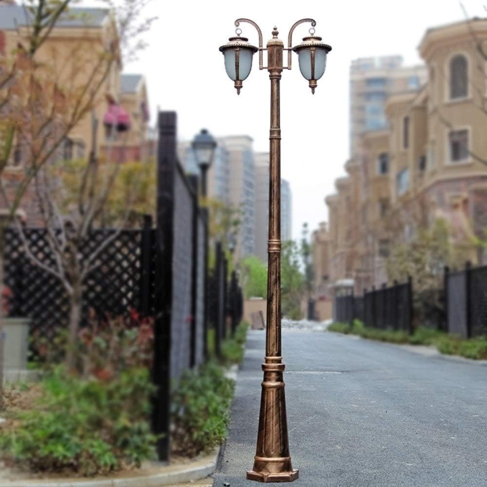 2-Licht High Light Landschaft Straßenlaterne Pole Laterne Outdoor