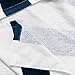 Exclusivo Mezcla Cotton Oversized 35x70 Inches Cabana Stripe Beach Towel, Super Absorbent Soft Plush Pool Bath Towel (Dark Navy)