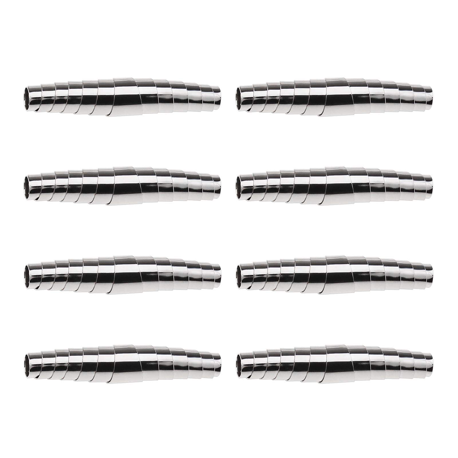 Create idea 8Pcs Volute Secateur Springs General Type Stainless Steel Pruning Shears Replacement Springs 5.8cm Gardening Tool Accessories