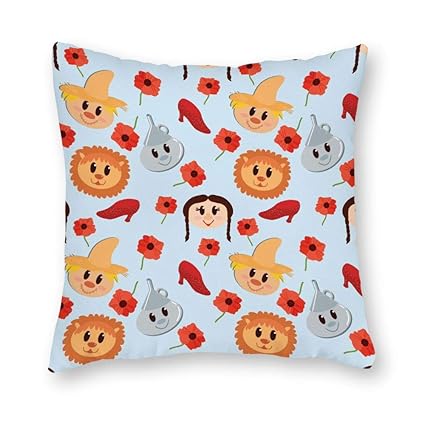 Amazon Com Dkisee Abstract Wizard Of Oz Pattern Square Throw