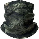 Camo Neck Warmer Gaiter Winter Polar Fleece Face Mask Cover Camouflage Scarfs US