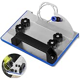 Roucerlin Stainless Steel Angle Grinder Stand for Tile 45&deg; Chamfer Cutting, Heavy Duty 45 Degree Tile Chamfering Tool Bracket, Grinder 45 Degree Adapter for Cutting Ceramic Stone