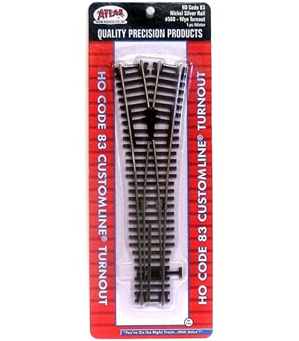 Amazon.com: Code 83 Nickel Silver 30 degree Crossing HO Scale