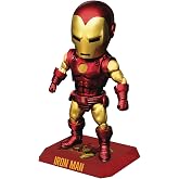 Beast Kingdom Marvel Comics: Classic Iron Man EAA-105 Egg Attack Action Figure, Multicolor