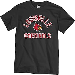 Blue 84 Men's Louisville Cardinals T Shirt Line Up