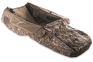 Guide Gear Layout Camo Ground Blind for Waterfowl, Goose, Duck, Turkey Hunting RT Max-7