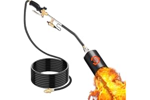 SCHTUMPA Weed Burner Torch 340000BTU Weed Torch 35IN Propane Torch