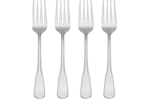 Oneida B750004D Colonial Boston Everyday Flatware Salad Forks, Set of 4