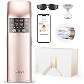 Laser Hair Removal, 25J Energy Triple-Pulse IPL Laser Hair Removal for Women, 12 cm² Comfort Sapphire 37 °F Ice-Cooling Contact, Hair Removal Device for Armpits Legs Arms Bikini Line