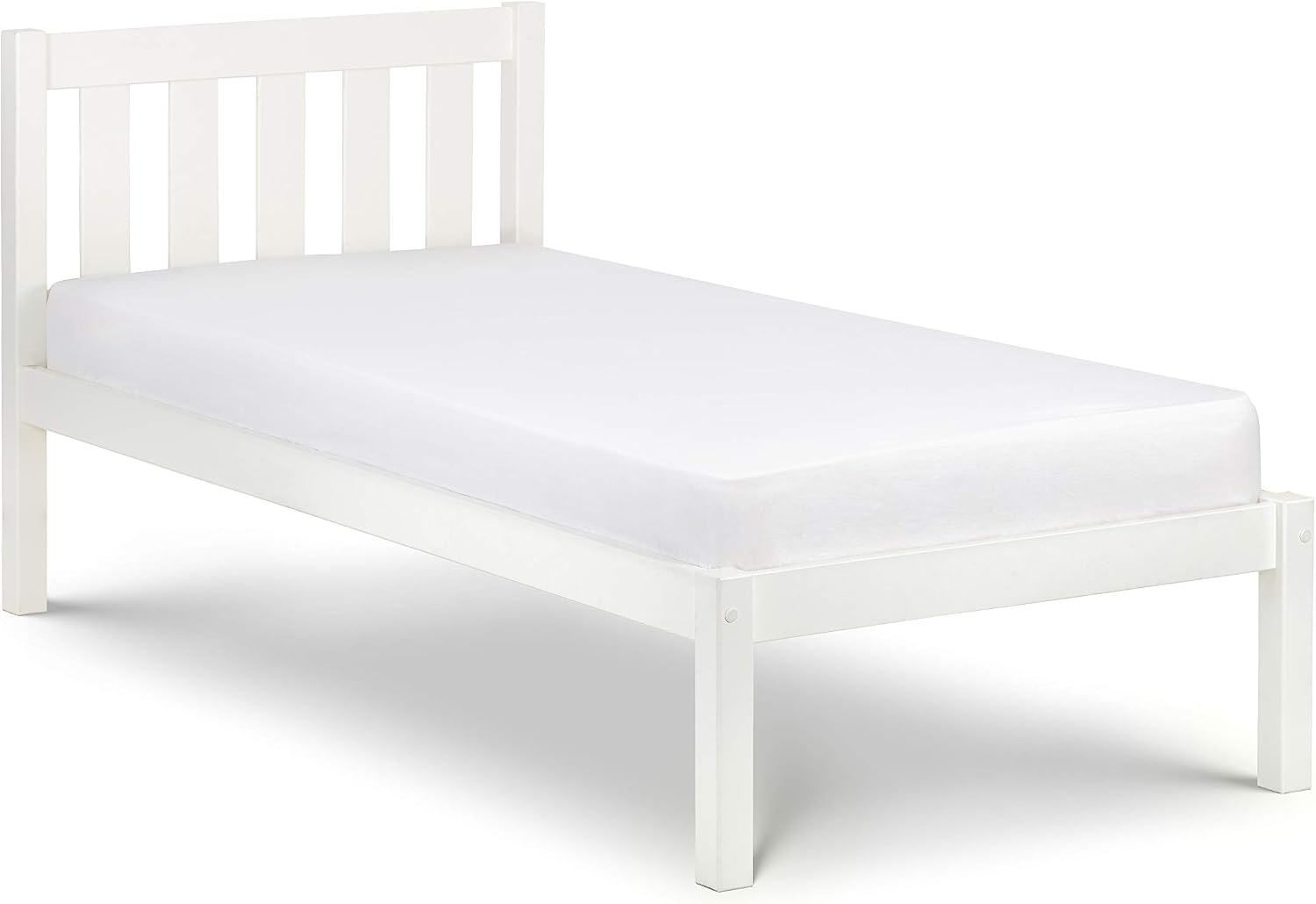 Julian Bowen Luna Bed - Surf White Painted Beds, Single - Image 3