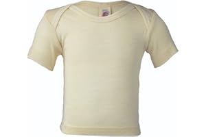 Engel merino wool silk baby beige T-shirt Top girl boy organic (24-36 mo)