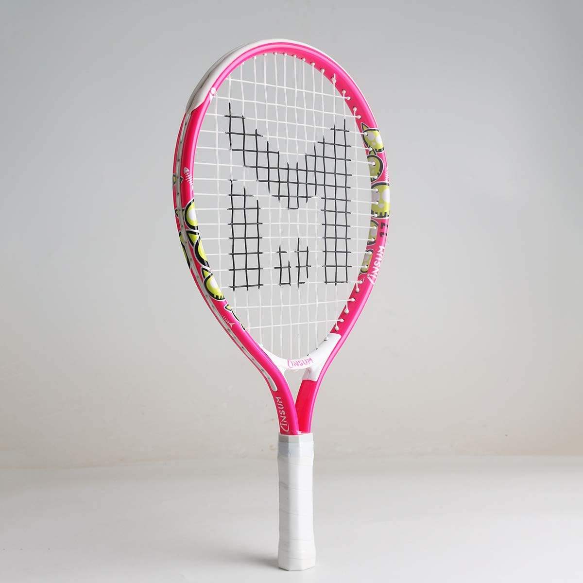 insum Kids Tennis Racket Starter Kit for Kids with Shoulder Strap Bag Mini Tennis Racket Toddler Tennis Raquet 17 Inch for Age 4 and Under : Sports & Outdoors