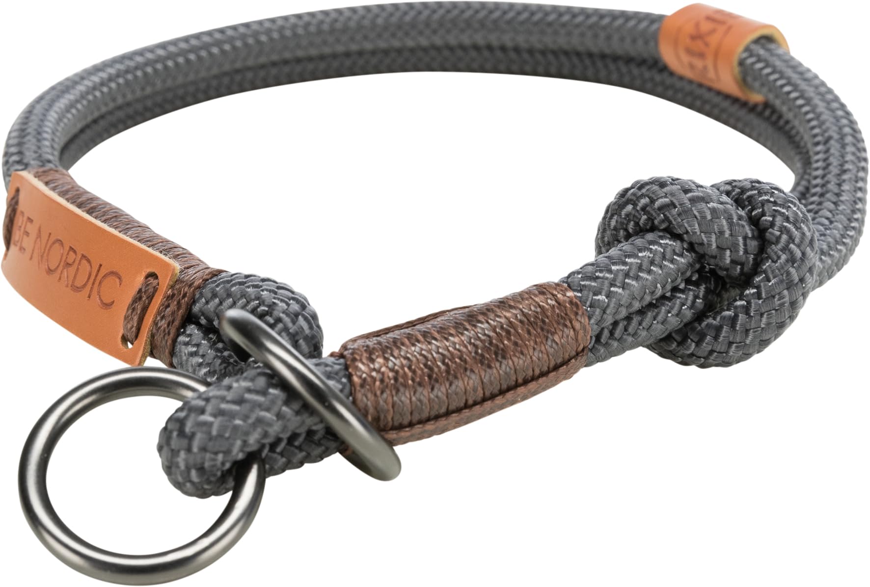 TRIXIE BE NORDIC choke, L: 50 cm/ø 13 mm, dark grey/brown, 0.105 kg