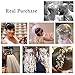 SWEETV Bohemian Headpiece Crystal Pearl Bridal Hair Vine Flower Halo Wedding Headband Tiara