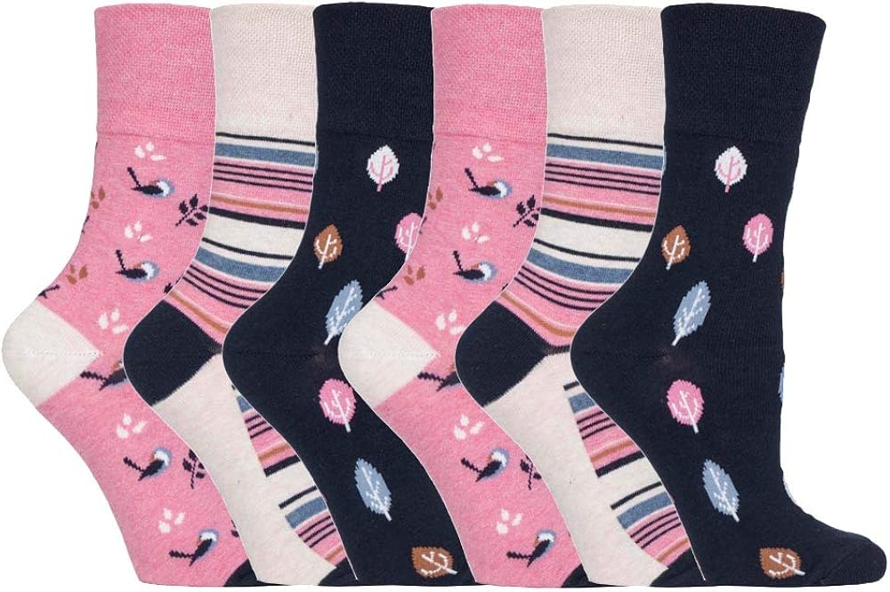 Get Top Marketing Women's Non Elastic, Gentle Grip, Diabetic Socks