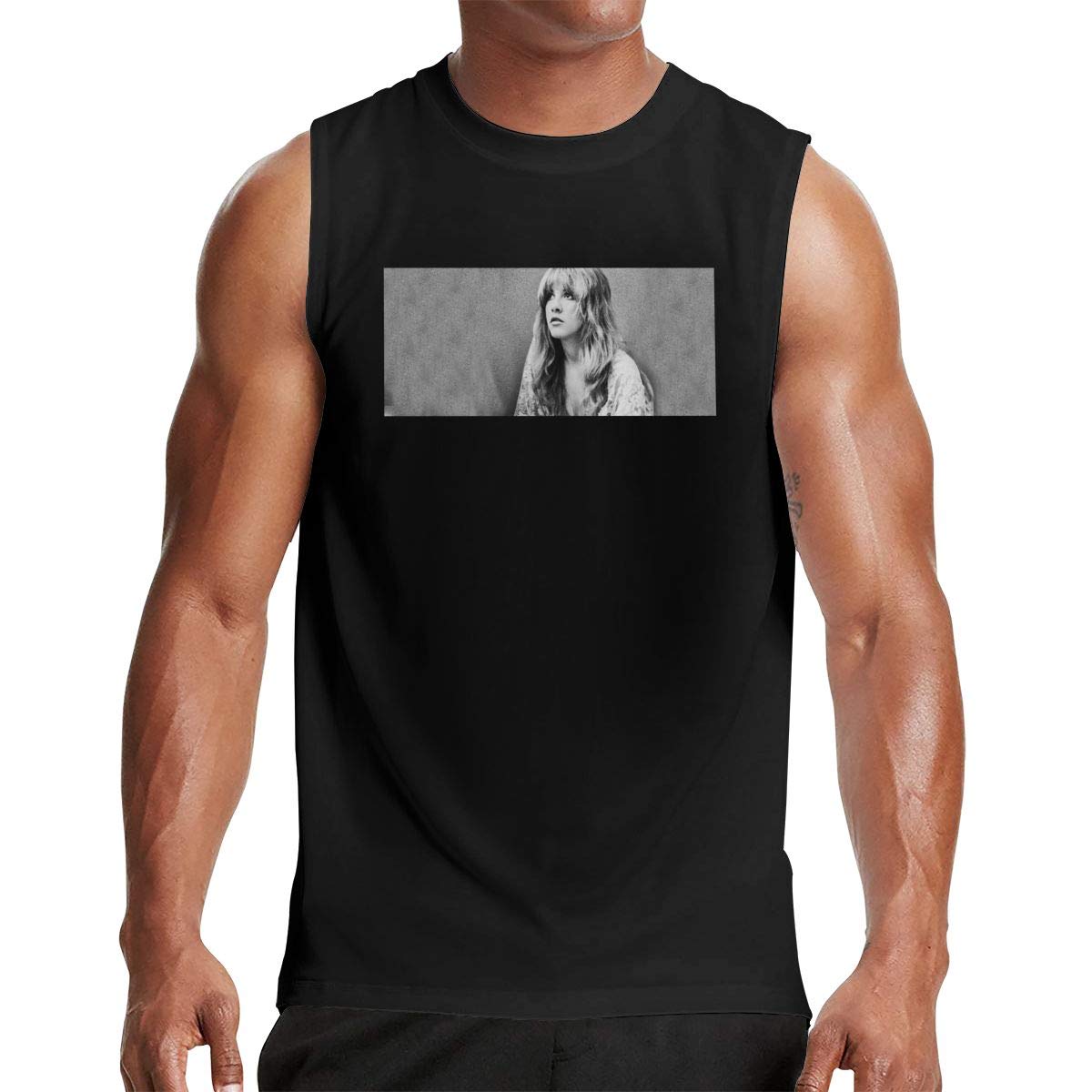 Stevie Nicks S Graphic Printed Classic Muscle Sleeveless Gym Workout T Shirt